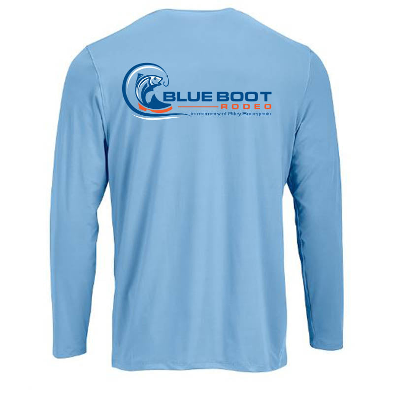 Columbia Blue Long Sleeve Shirt - Dry Fit XL