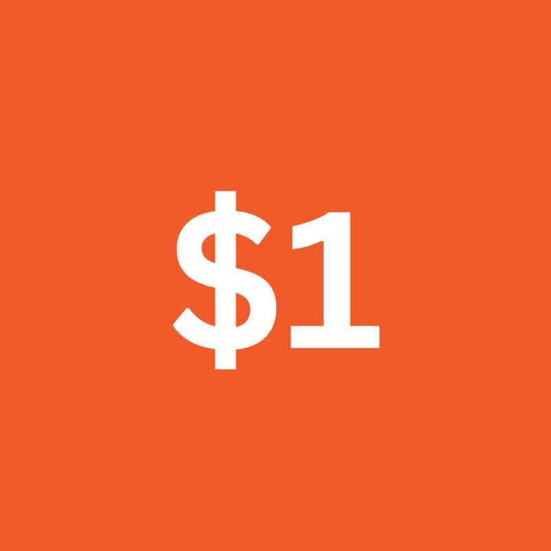 $1 Concession Ticket