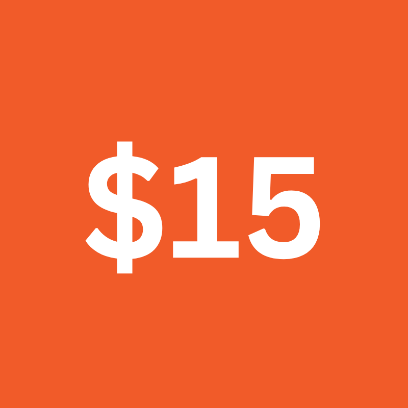 $15 Concession Ticket