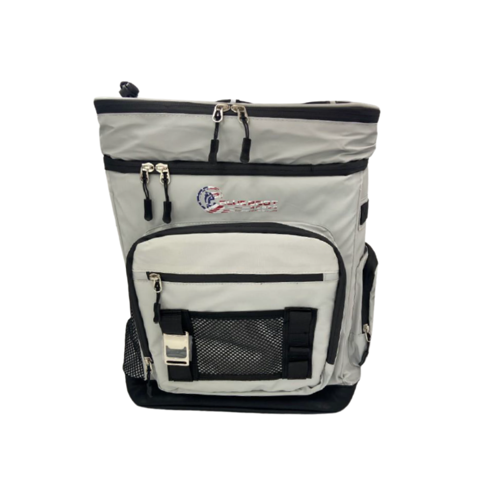 Gray 30L Insulated Cooler Waterproof Backpack