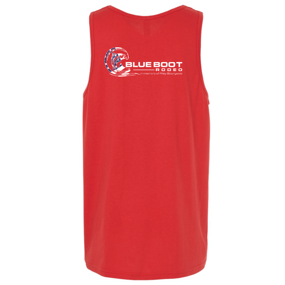 Red Cotton Tank Top