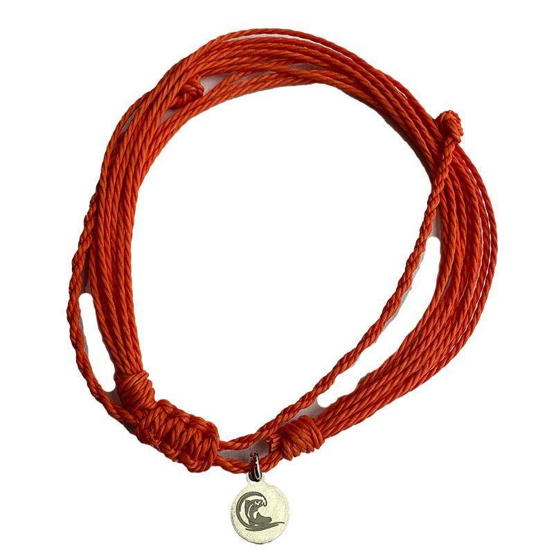 Orange Charm Bracelet