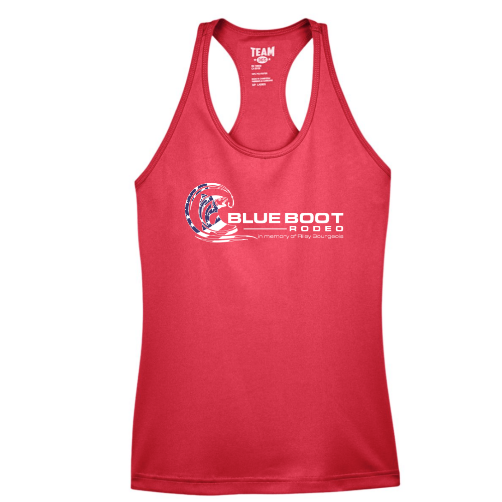Women's Red Racerback Dri-Fit Tank Top