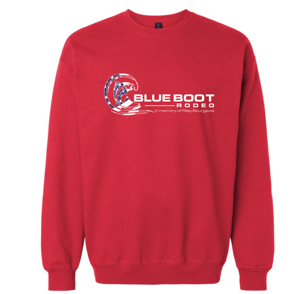 Red Long Sleeve Sweatshirt