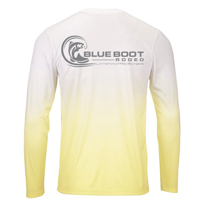 Yellow Ombre Long Sleeve Dri-Fit