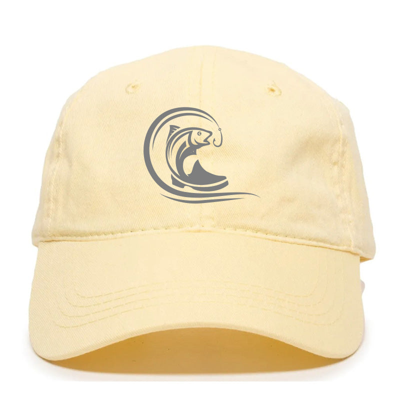 Yellow Unstructured Hat
