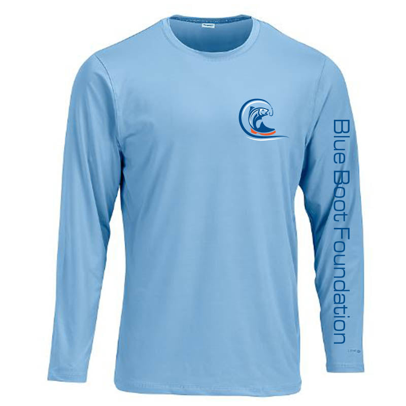 Columbia Blue Long Sleeve Shirt - Dry Fit