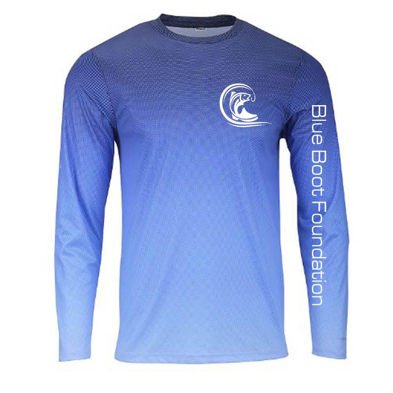 Blue Mist Two-Tone Long Sleeve Shirt Dry Fit – Blue Boot Rodeo