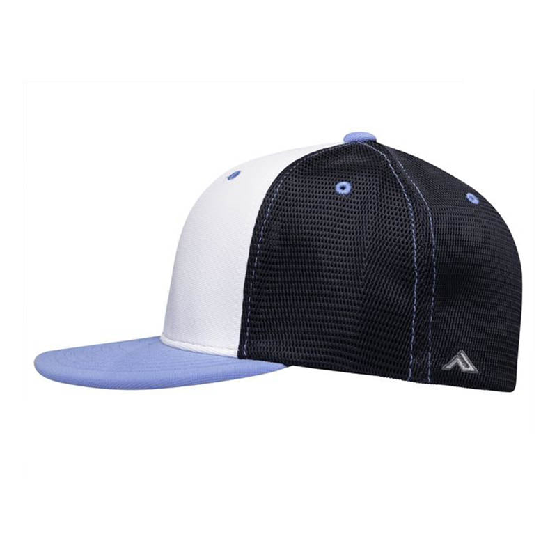 Columbia blue/navy Trucker Flex Fit Hat Hat-S/M