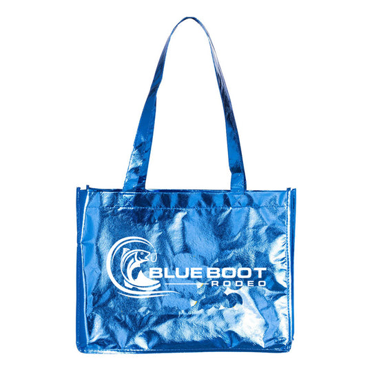 Metallic Blue Bag